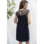 Нічна сорочка Shato 2515 navy blue