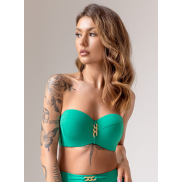 Купальник Kris Line California balconette MHM green ПІД ЗАМОВЛЕННЯ