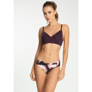 Трусики безшовні Julimex Tanga Velvet Bloom