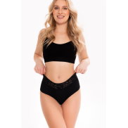 Трусики безшовні Julimex Cotton Mood Brasil black