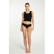 Трусики безшовні Julimex Cotton Mood Classic black