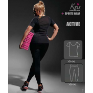 Футболка Kris Line Active blouse black ПІД ЗАМОВЛЕННЯ